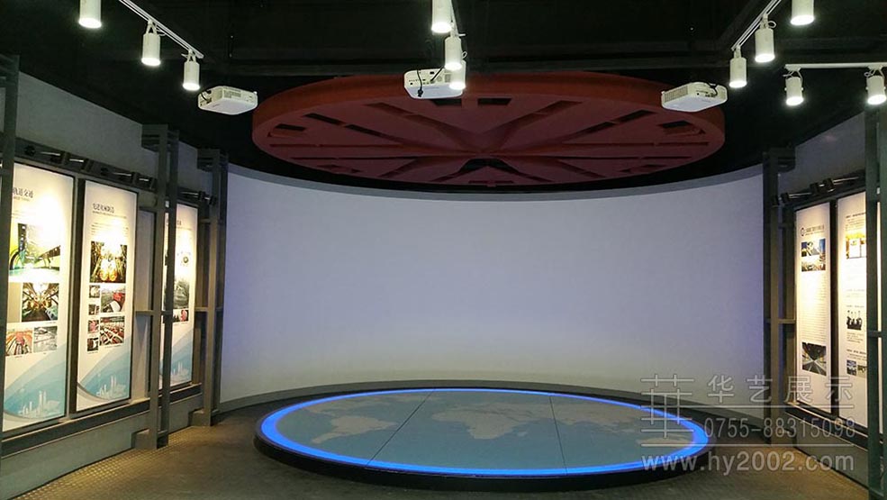 展廳設(shè)計(jì)實(shí)景圖,交通隧道展示中心設(shè)計(jì)效果圖