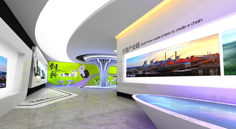 展館企業(yè)發(fā)展 準北新型煤化工合成材料基地展示中心企業(yè)發(fā)展